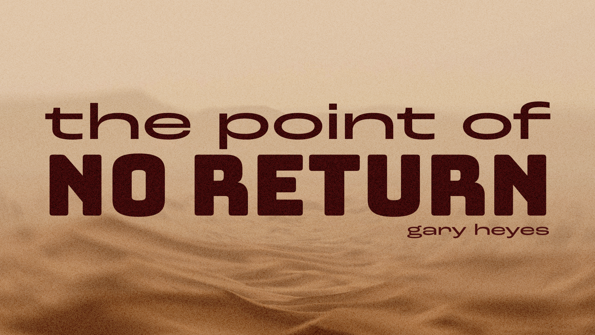 Point of no return TV